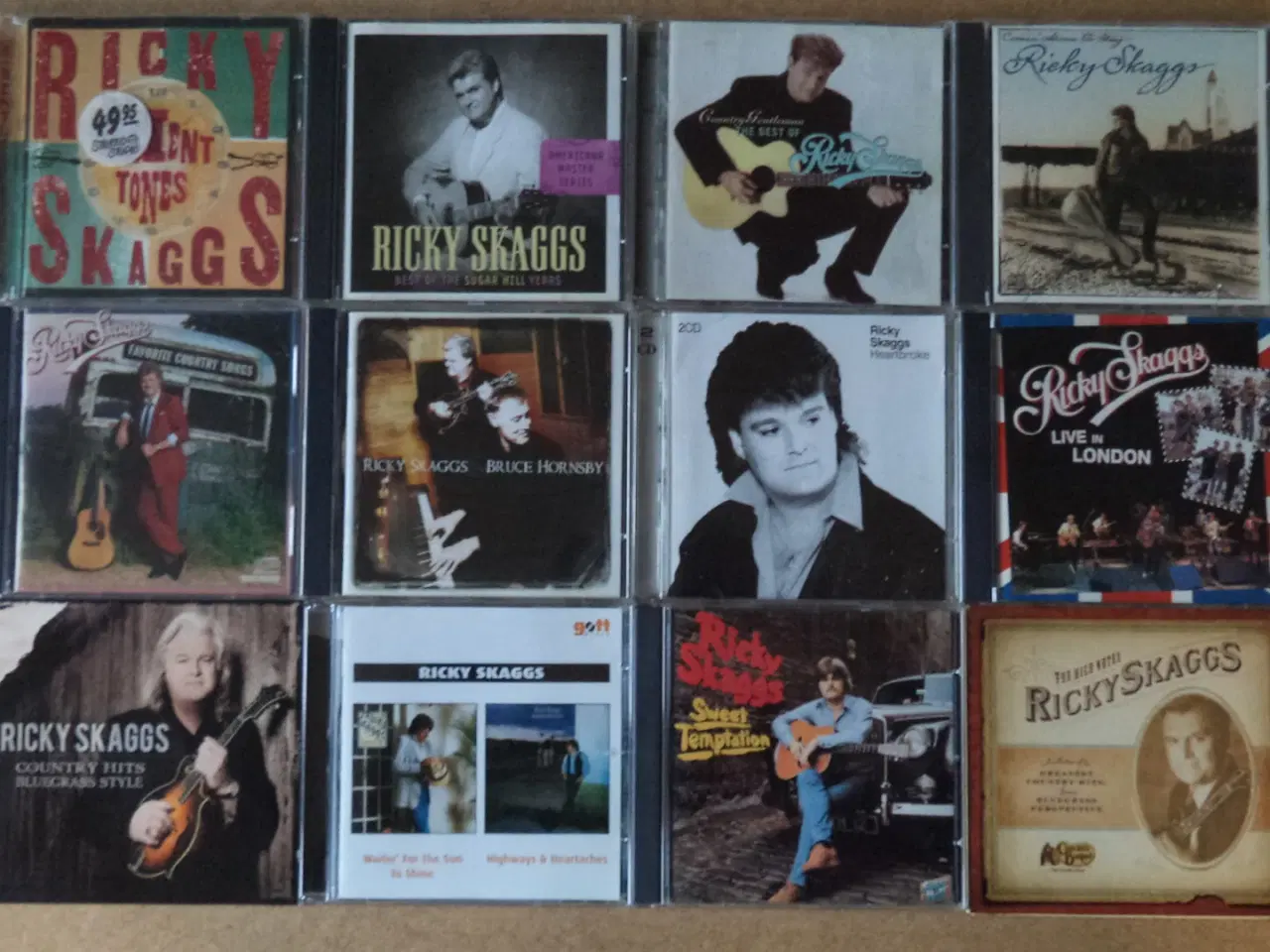 Billede 1 - .RICKY  SKAGGS  CDer sælges stykvis               