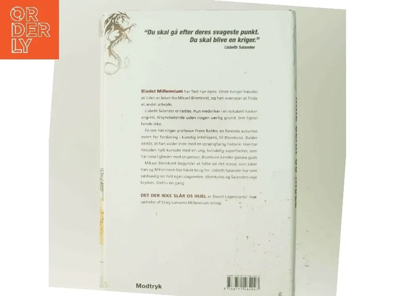 Billede 3 - Det der ikke slår os ihjel af David Lagercrantz (Bog)