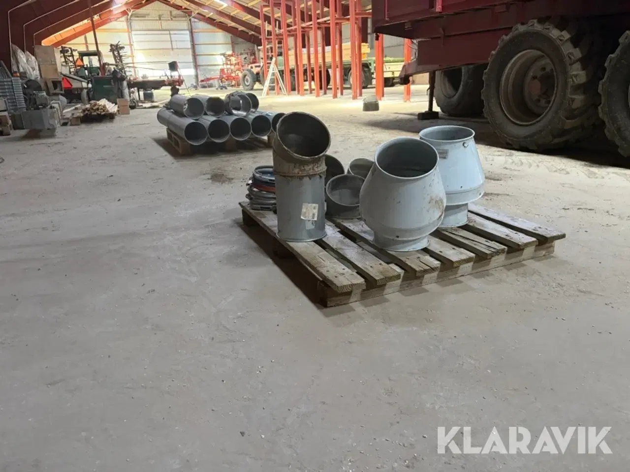 Billede 6 - Rør fra kornsystem Kongskilde