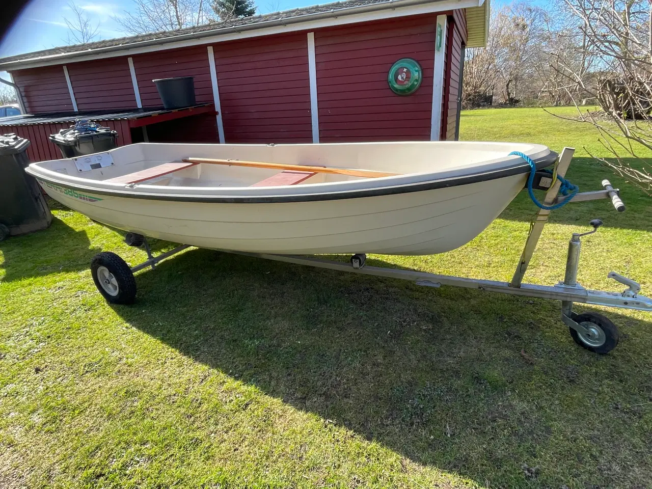 Billede 3 - Jolle Terhi 385 ink. Mercury 4 hk. 4 takt motor 