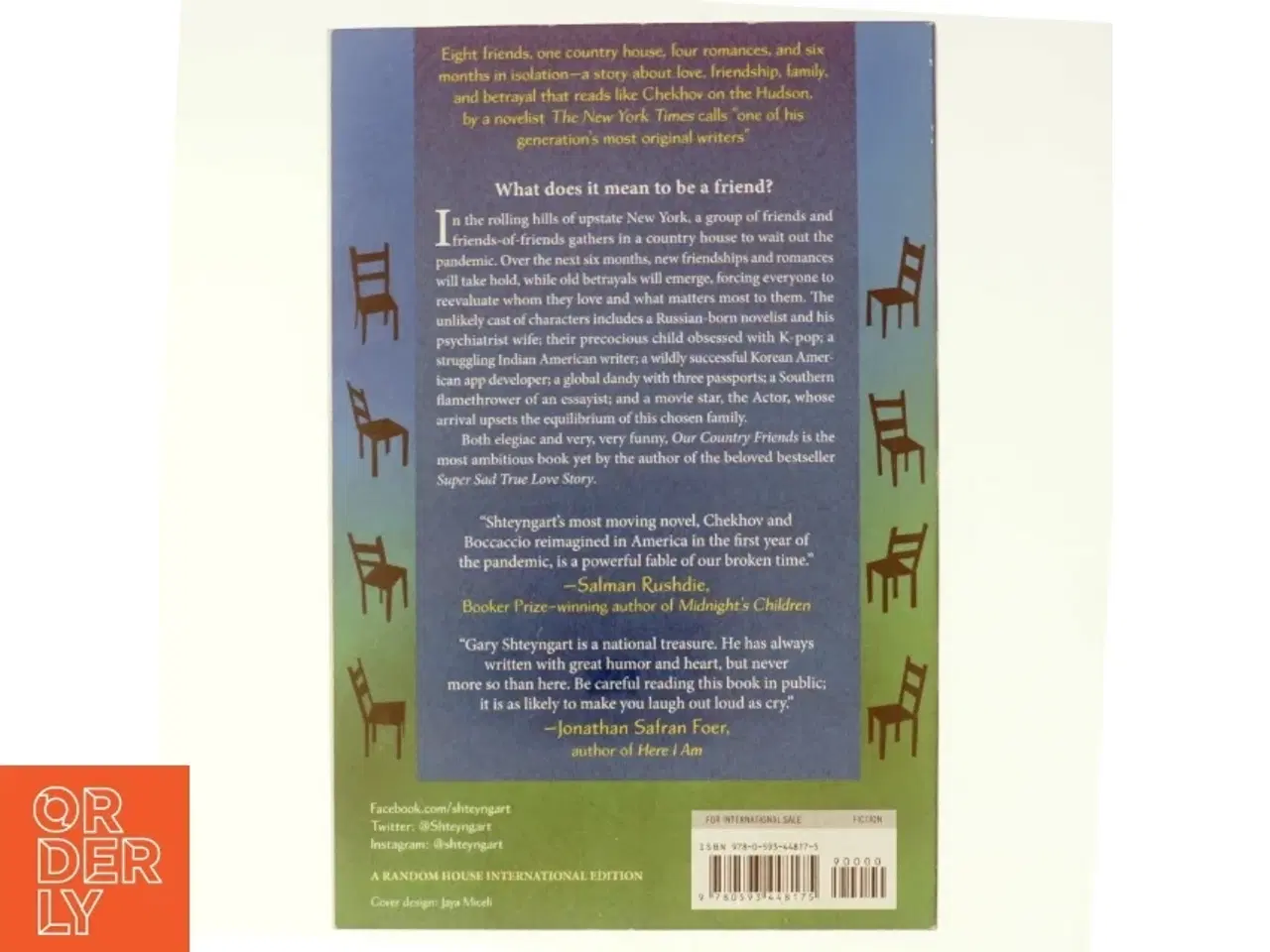 Billede 3 - Our Country Friends af Gary Shteyngart (Bog)