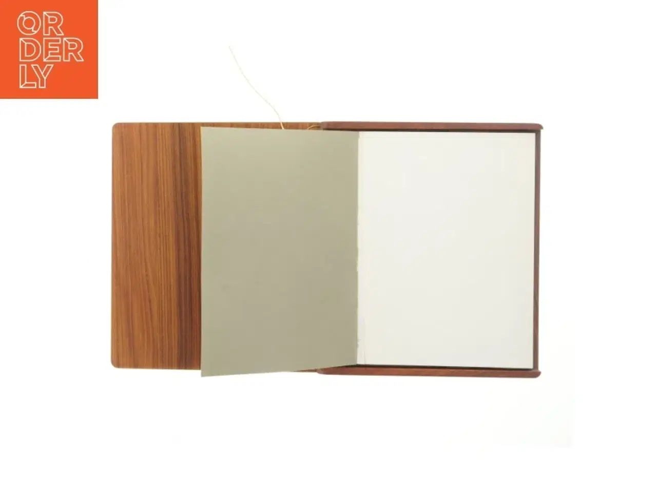 Billede 3 - Gæstebog med træomslag (str. 28,5x25 cm)