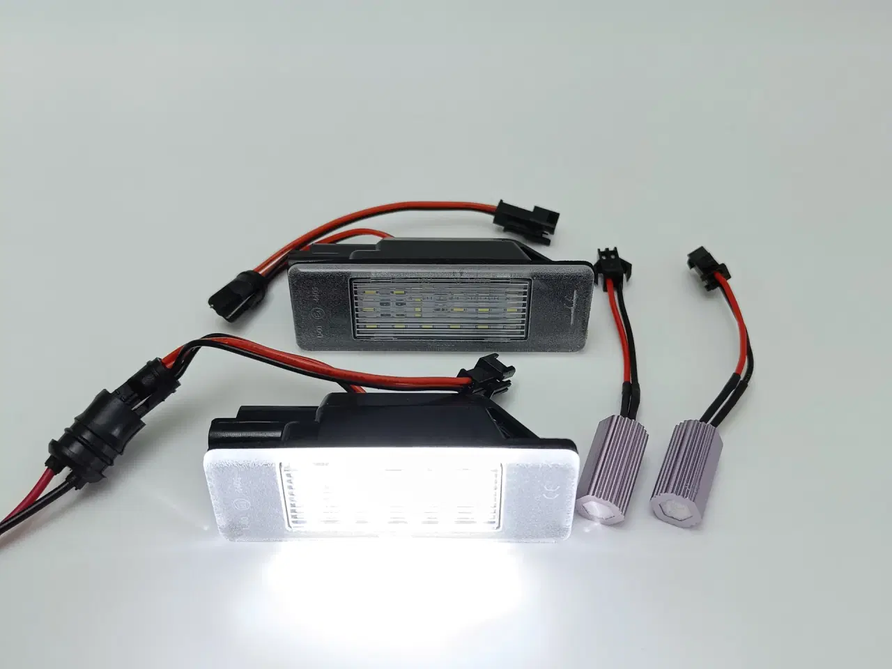 Billede 4 - NY! LED Nummerpladelys - Fiat Citroen Mercedes 