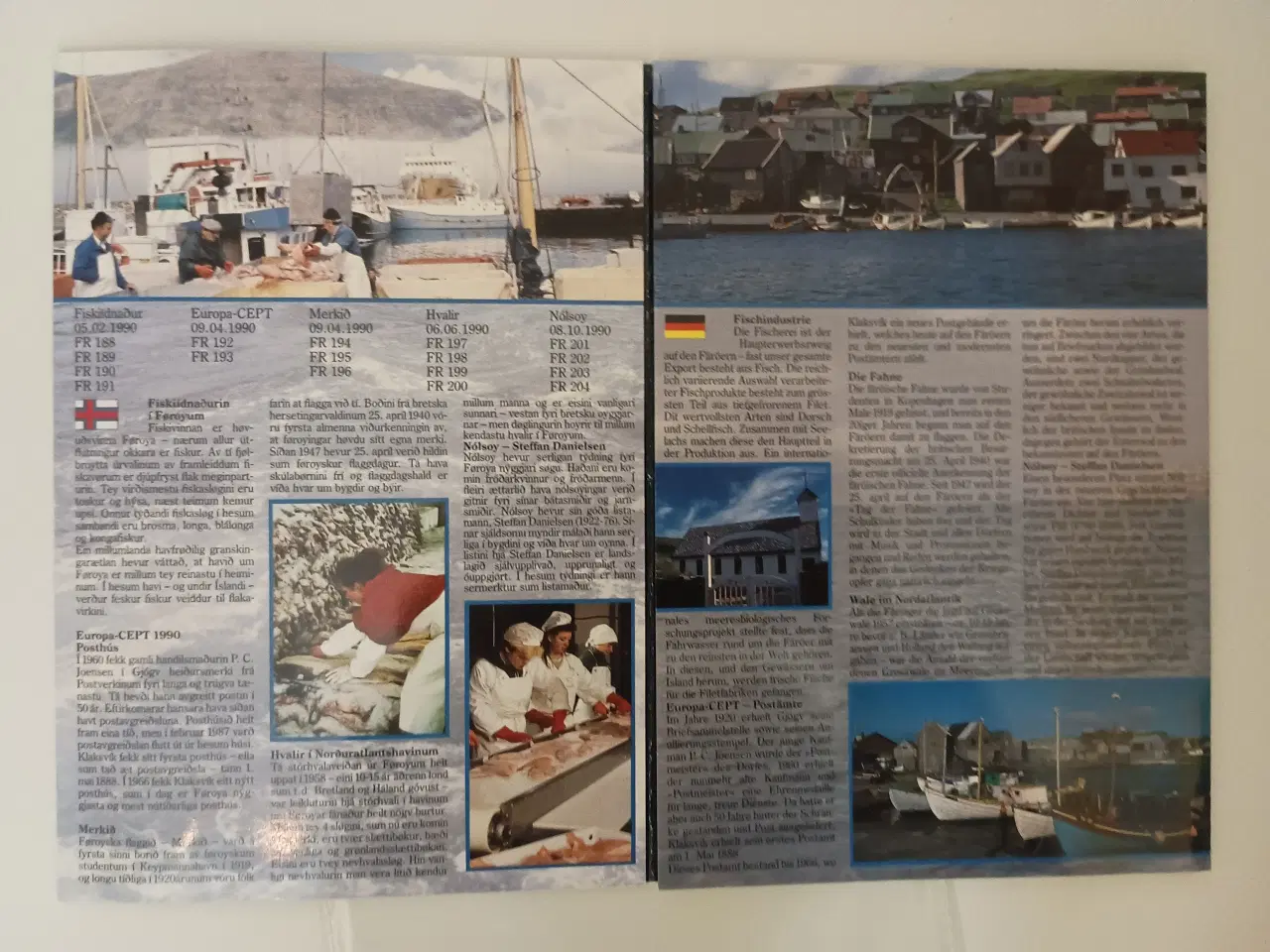Billede 2 - Færøerne frimærker 1990.
