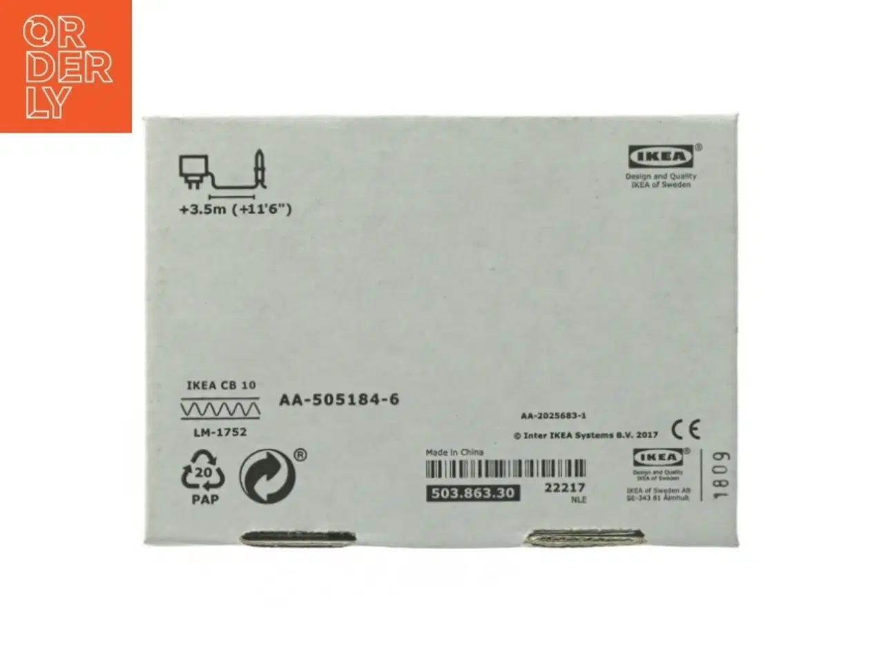 Billede 2 - Ikea JANSJÖ LED lampe fra IKEA