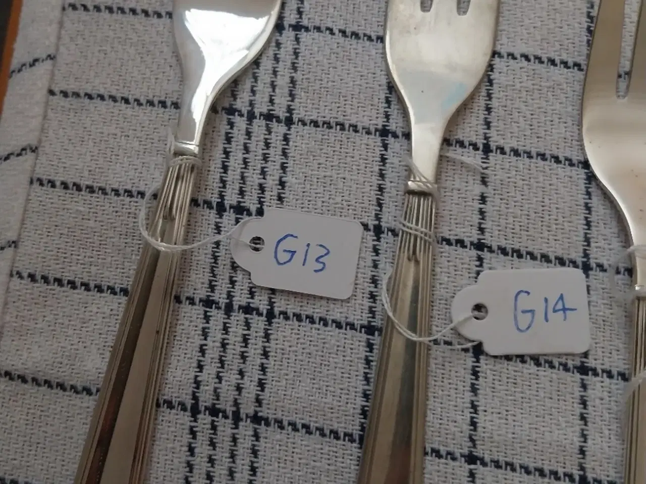 Billede 17 - Sølvtøj 830s – 36 dele – arvestykke fra oldemor