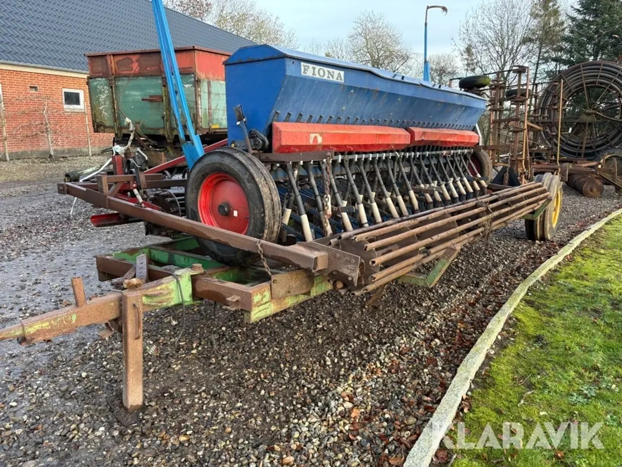 Billede 2 - Kombisæt m/ frontmonter tromle Fiona SD77 super