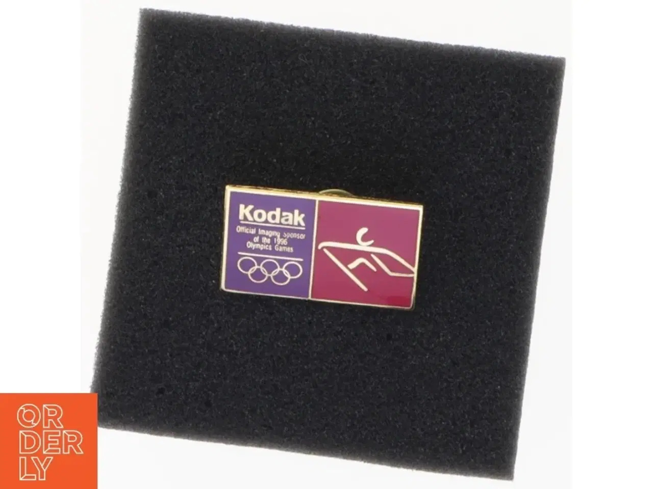 Billede 1 - Atlanta 1996 Olympiske Lege Kodak Sponsor Pin (str. 3 x 2 cm)