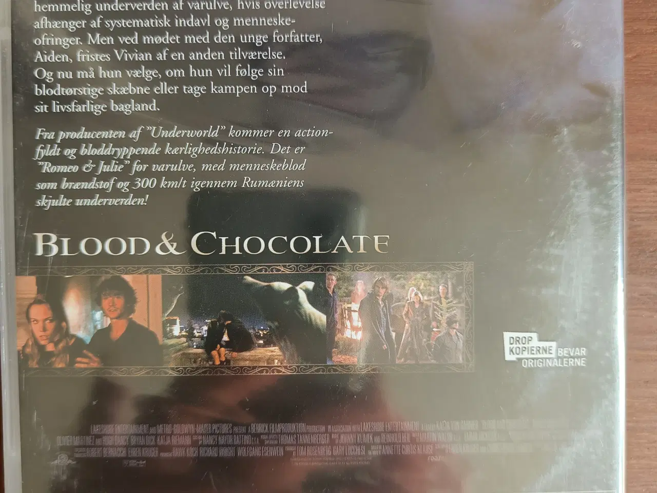Billede 2 - DVD [Ny] Blood & Chocolate 