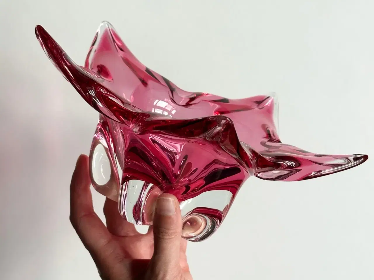 Billede 2 - Tjekkisk flammeskål, pink