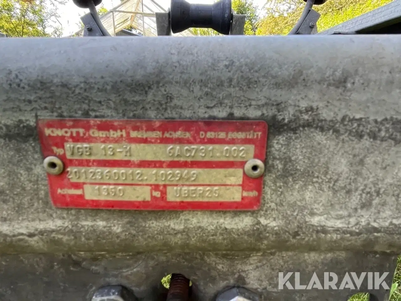 Billede 6 - Bådtrailer BRENDERUP A05 20 fod