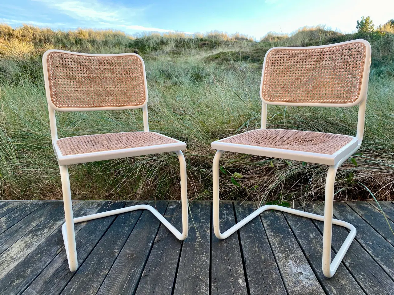 Billede 1 - Frisvingerstole med fransk flet