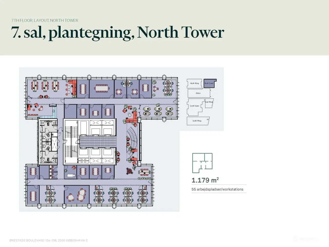 Billede 14 - Copenhagen Towers: LEED-platin certificeret kontorkompleks