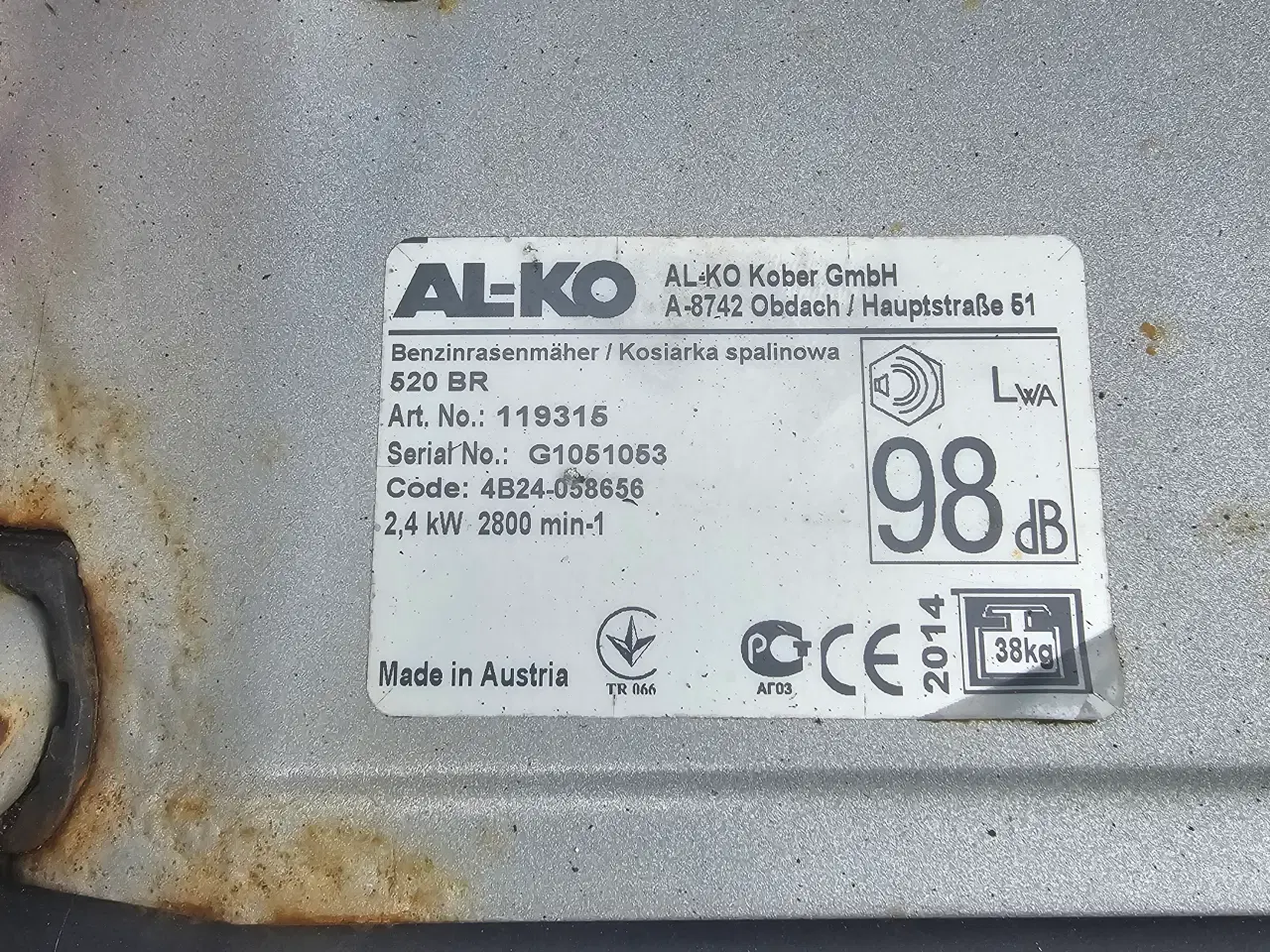 Billede 3 - Al ko plæneklipper