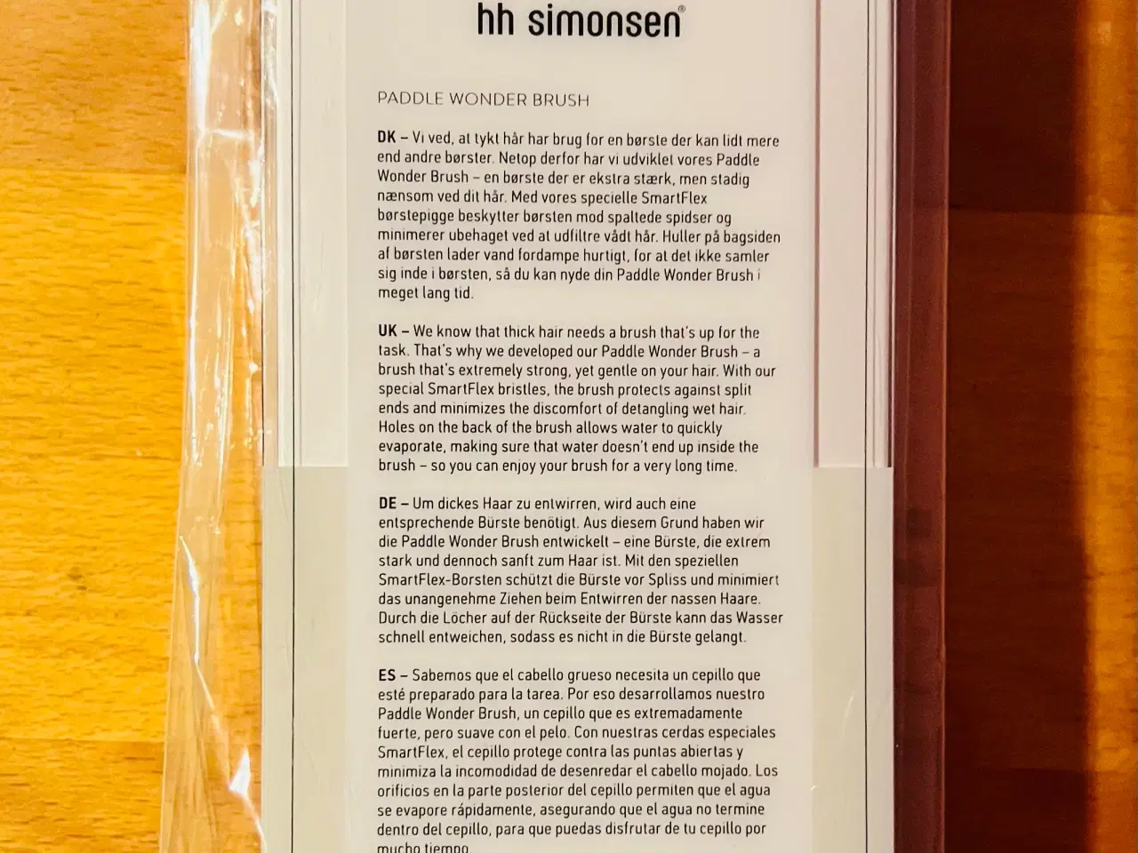 Billede 2 - HH Simonsen paddlebrush