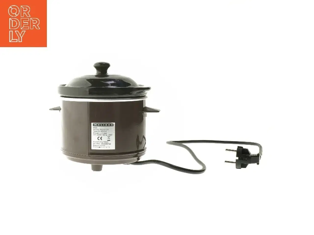 Billede 4 - Elektrisk fonduegryde med gafler fra Melissa (str. Ø 14x13 cm)