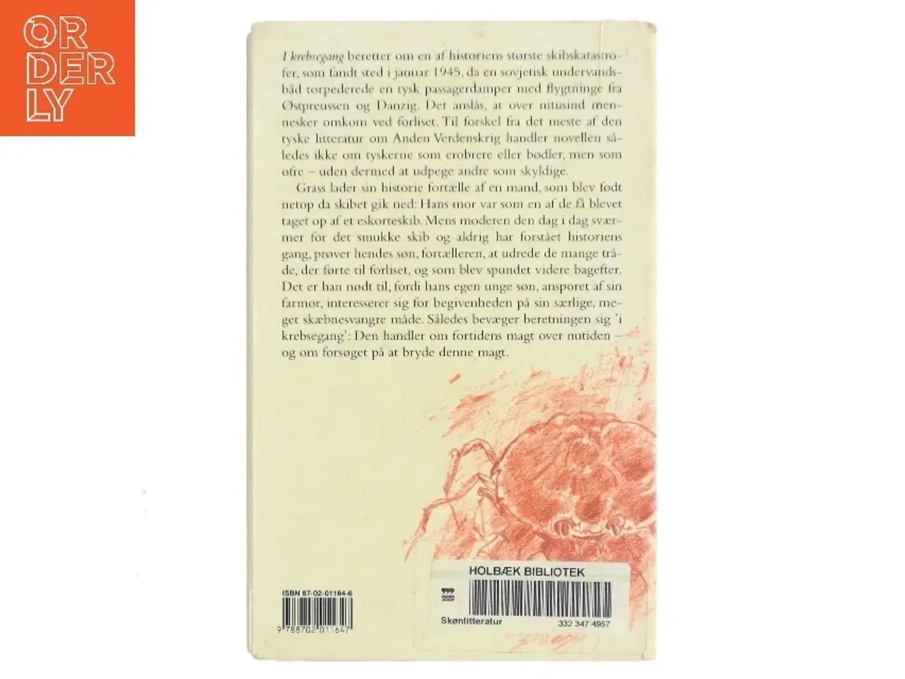 Billede 2 - I krebsegang : en novelle af Günter Grass (Bog)