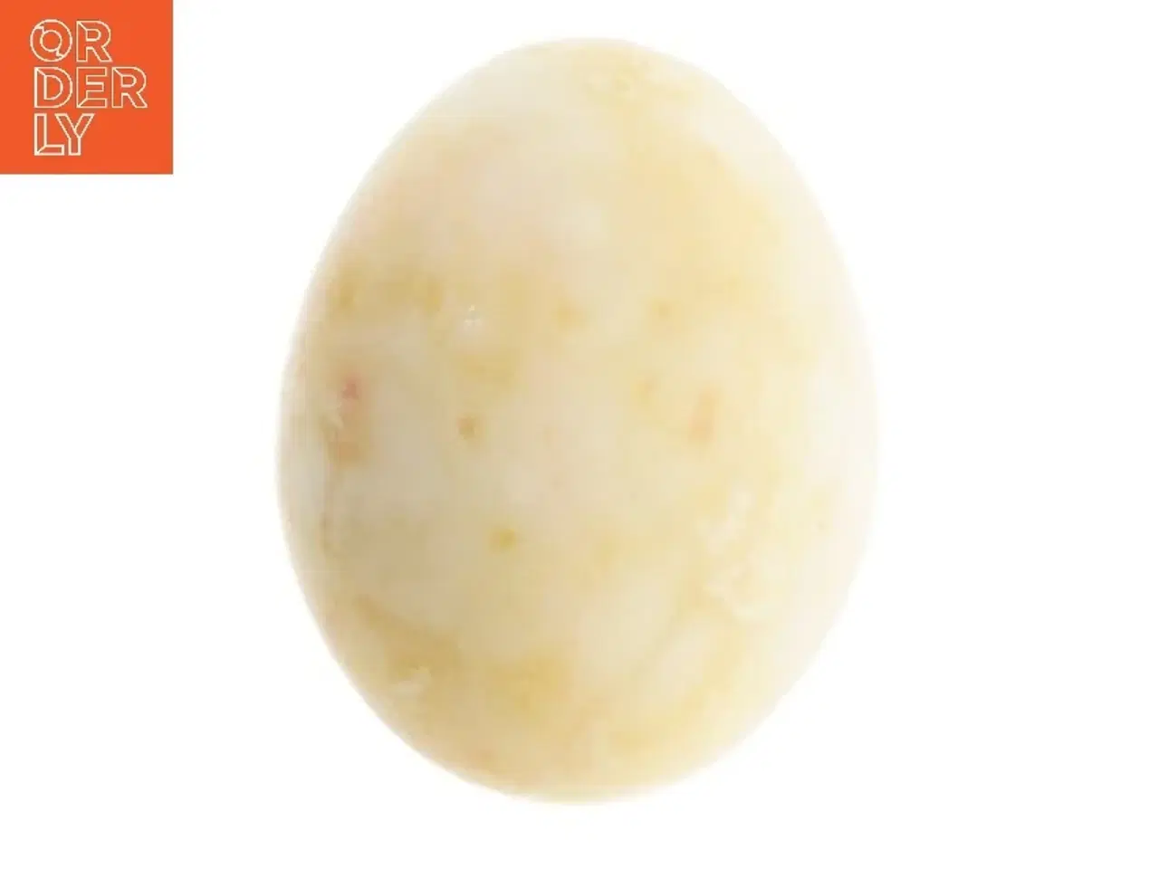 Billede 1 - Alabast marmoræg (str. 8 cm)
