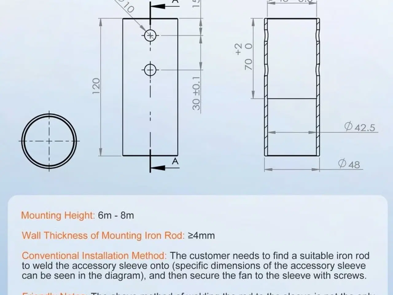 Billede 2 - 500Watt 3-bladet vindmølle 12v