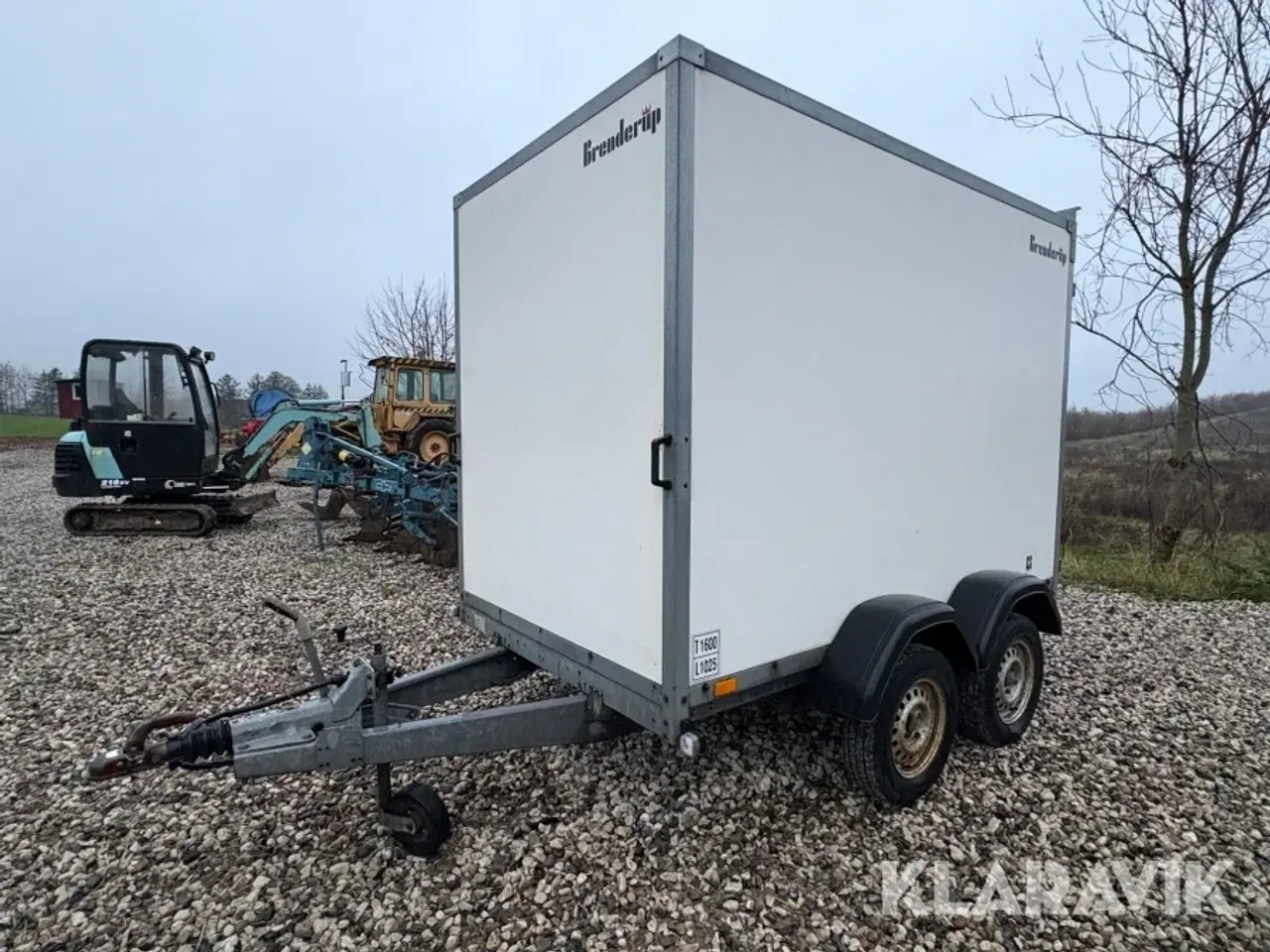 Billede 1 - Lukket trailer Brenderup 7260TB