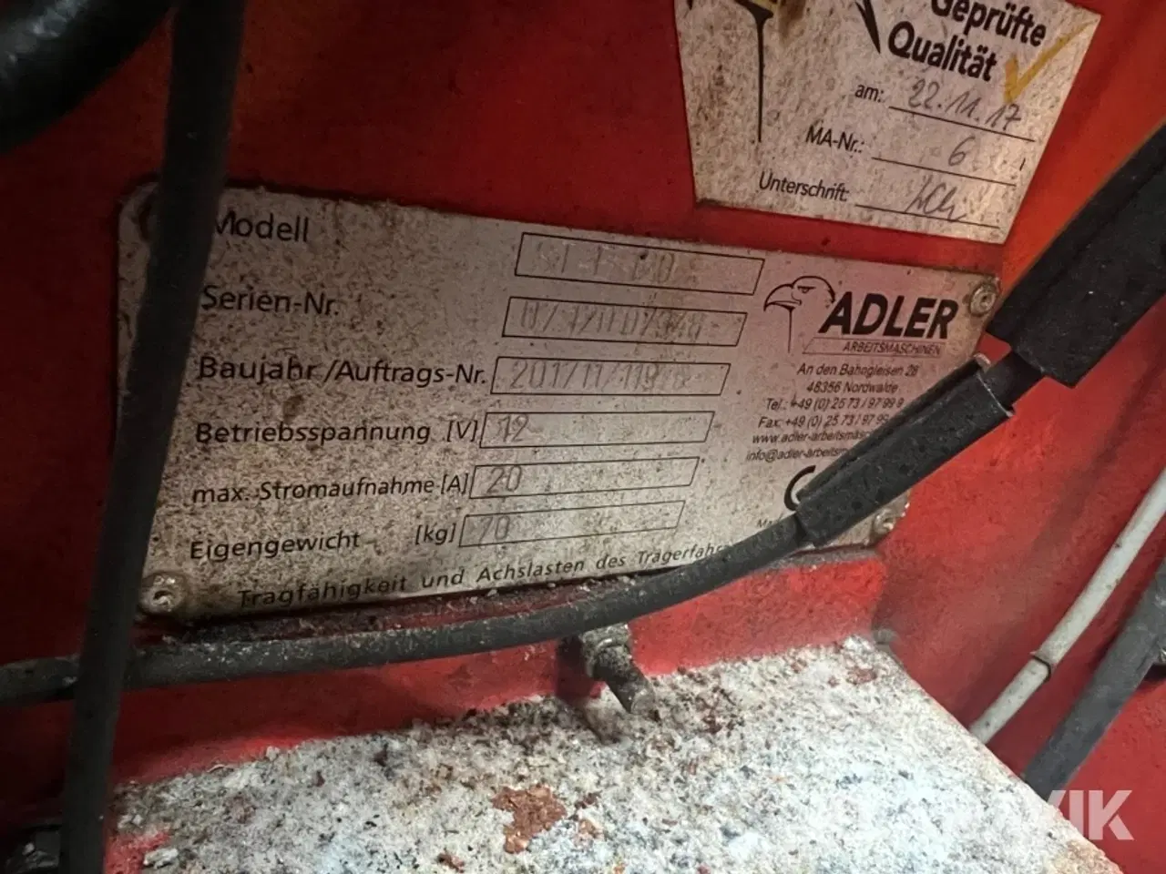 Billede 5 - Saltspreder Adler ST-E 120
