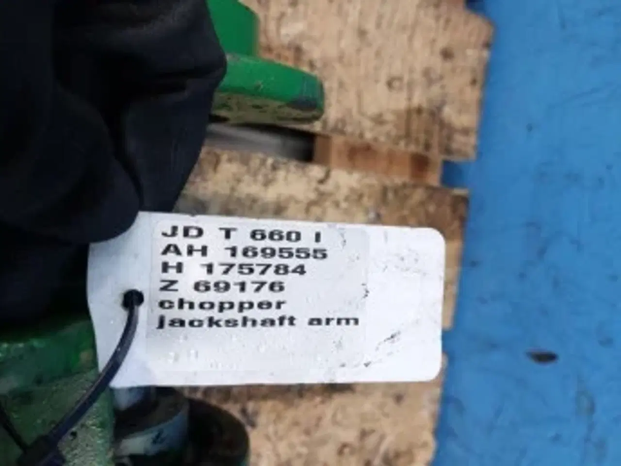 Billede 2 - John Deere T660i Chopper Jackshaft arm AH169555