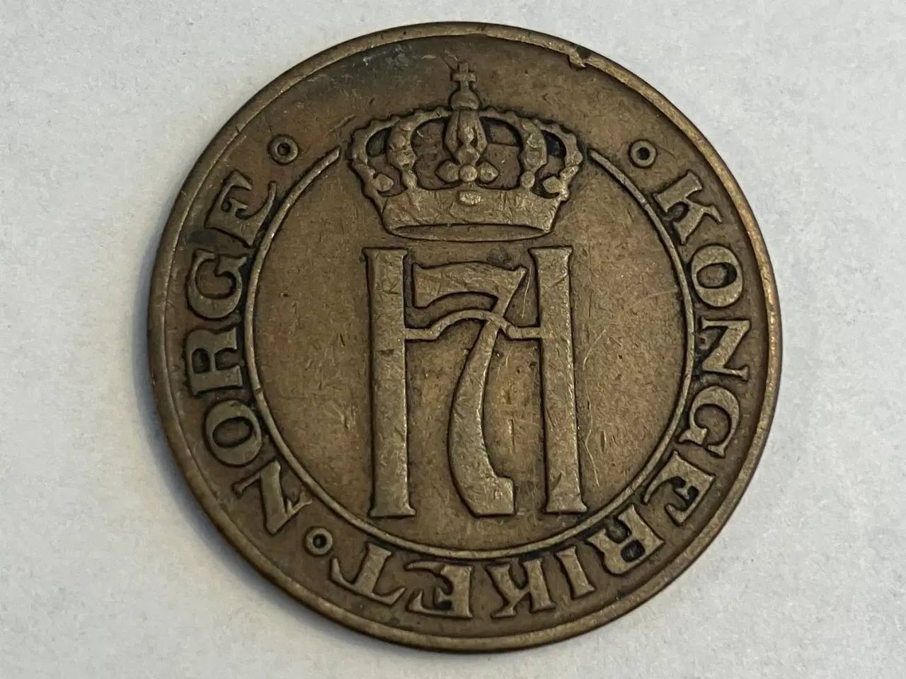 Billede 2 - 5 Øre 1914 Norge