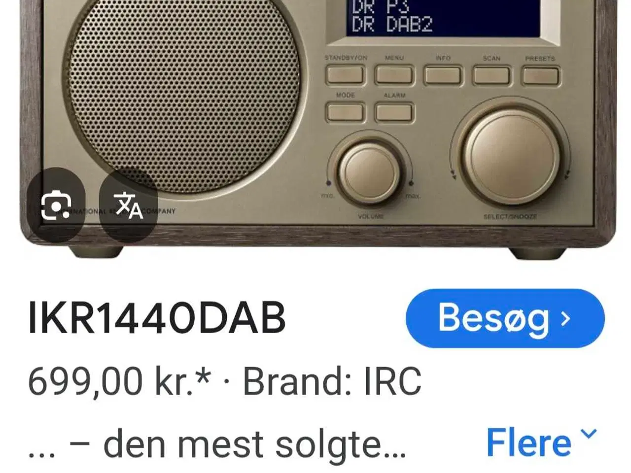 Billede 7 - IRC Dab Radio 
