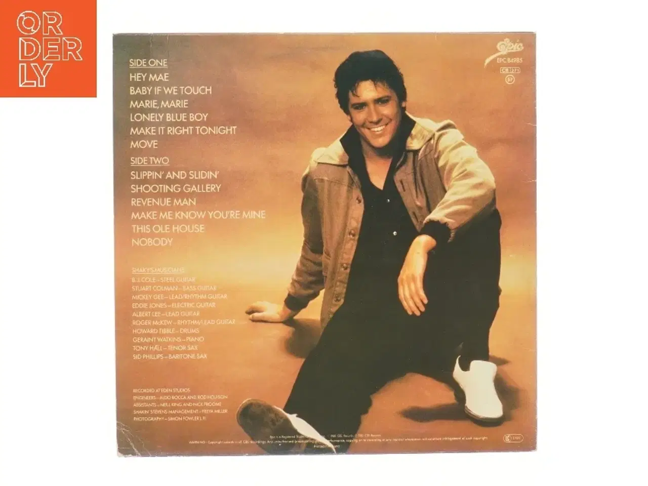 Billede 2 - Shakin' Stevens This Ole House Vinyl fra Epic Records