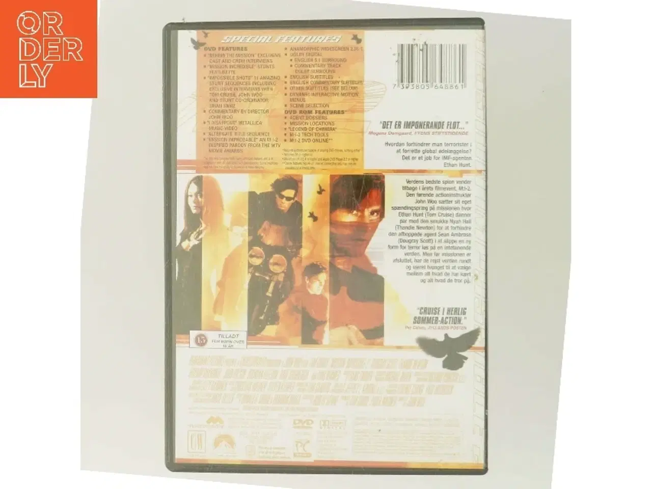 Billede 3 - Mission Impossible 2 (-) med Tom Cruise (DVD)