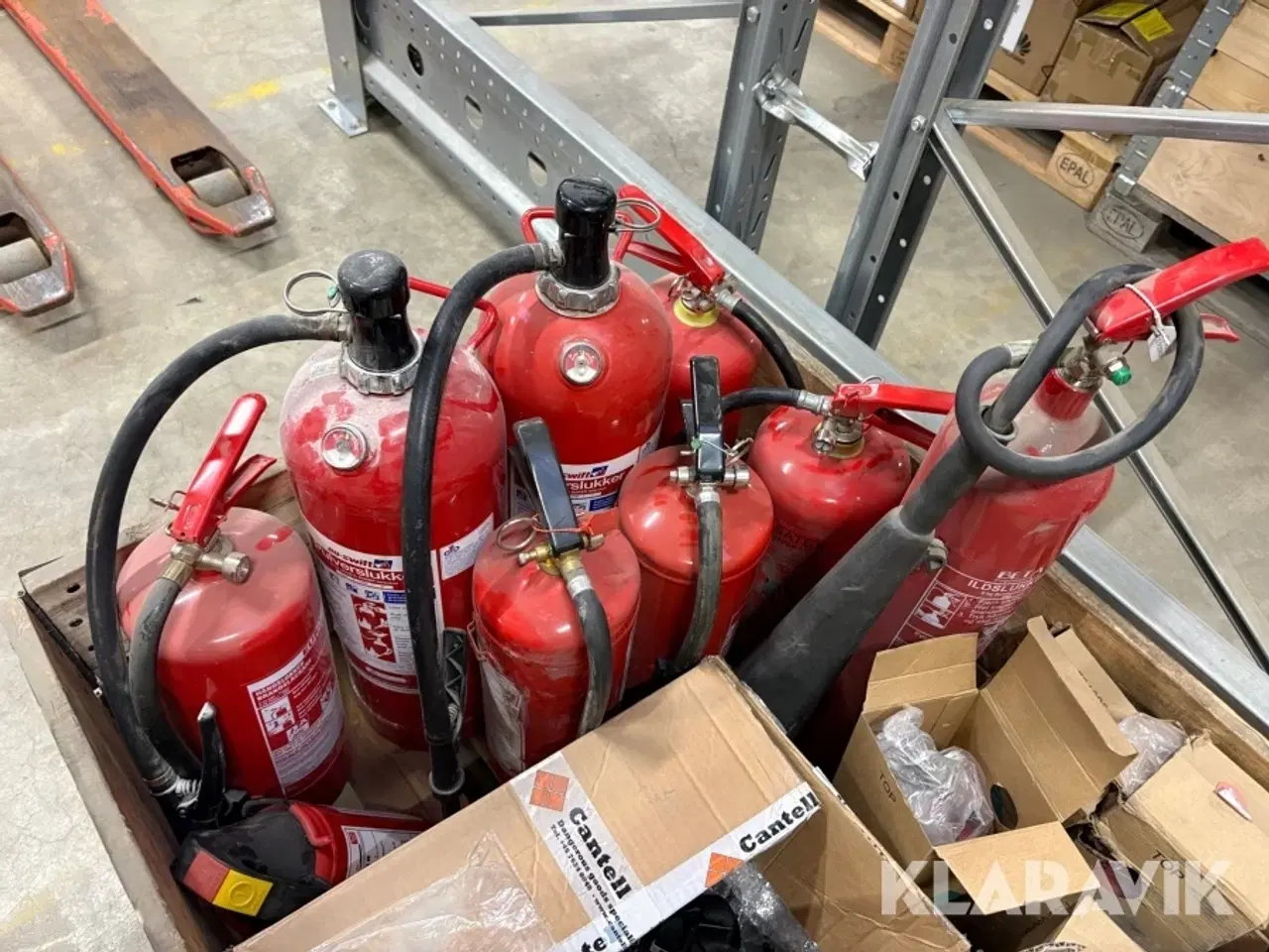 Billede 8 - Brandslukkere og holdere - 24 styk