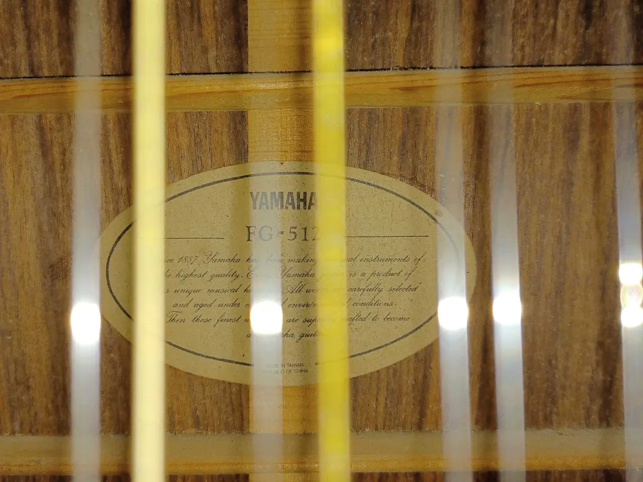 Billede 3 - Yamaha FG-512 12-strengs Akustisk Guitar - Klassis