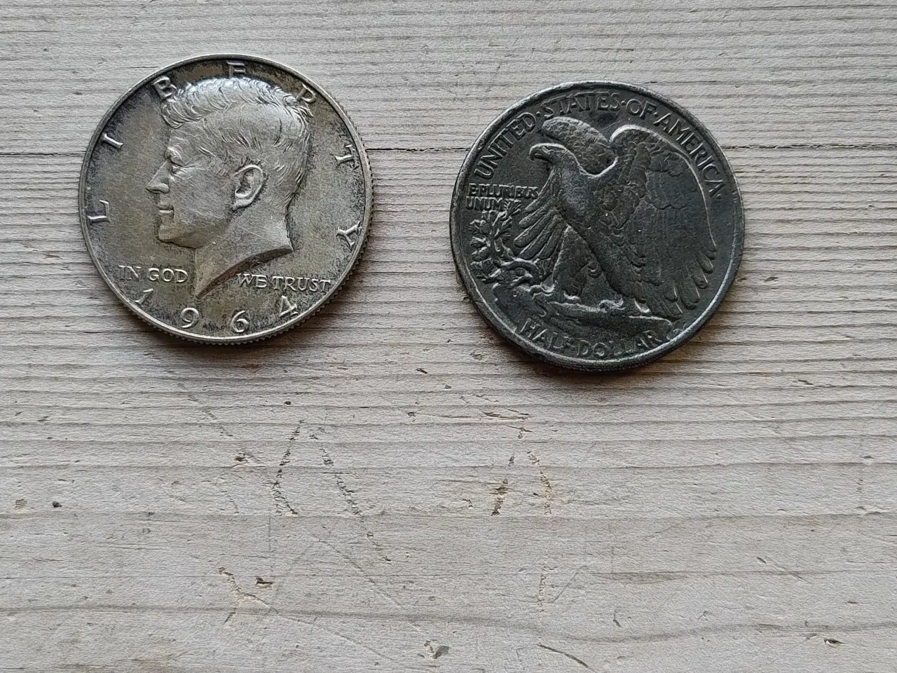 Billede 3 - En lille samling USA mønter 90% sølv