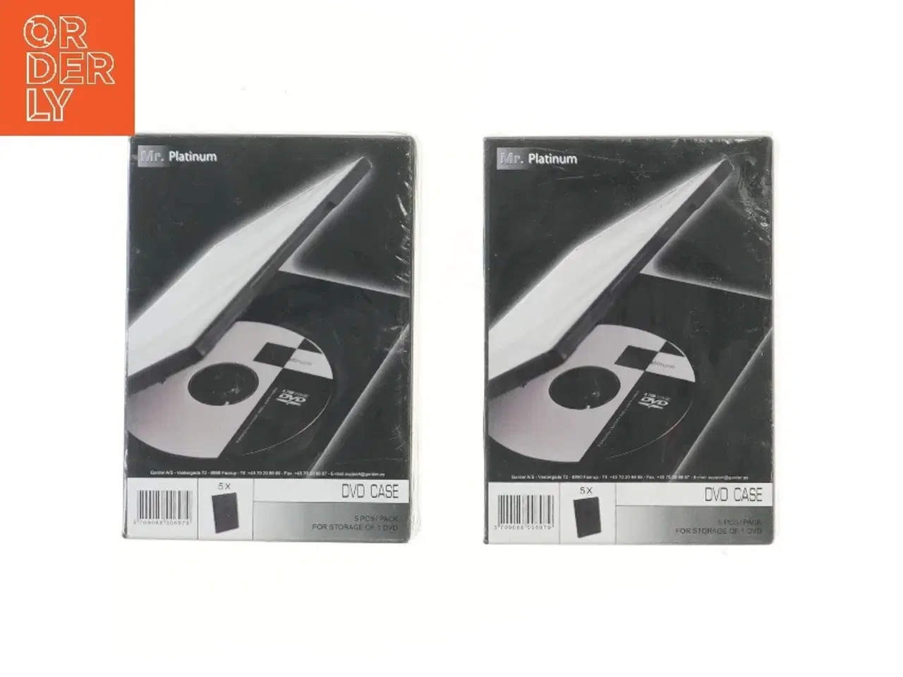 Billede 1 - DVD-etui 10 stk fra Platinum (str. 19x13 cm)