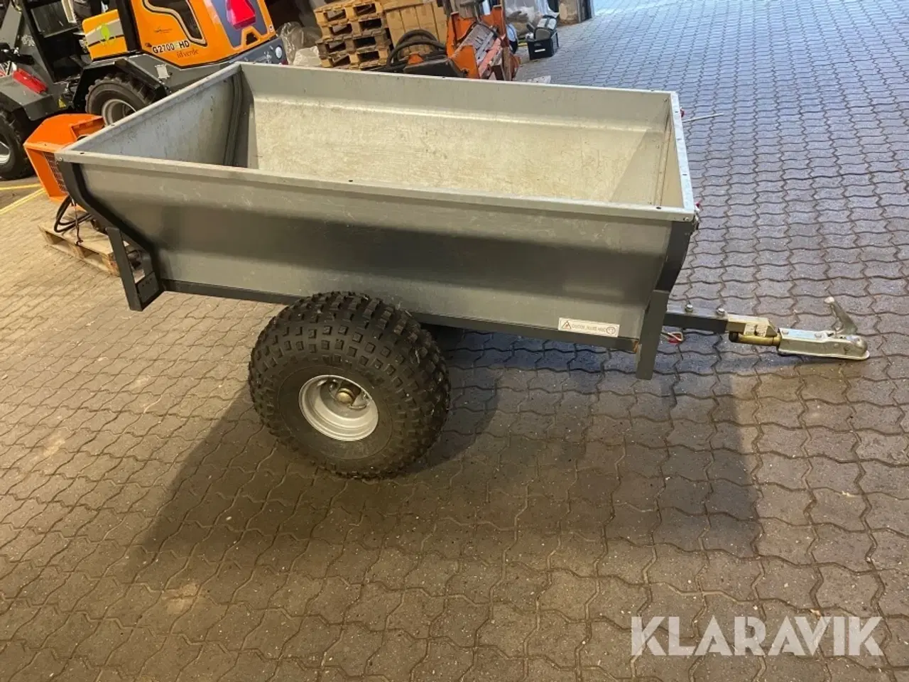 Billede 4 - Vogn med vipbar lad