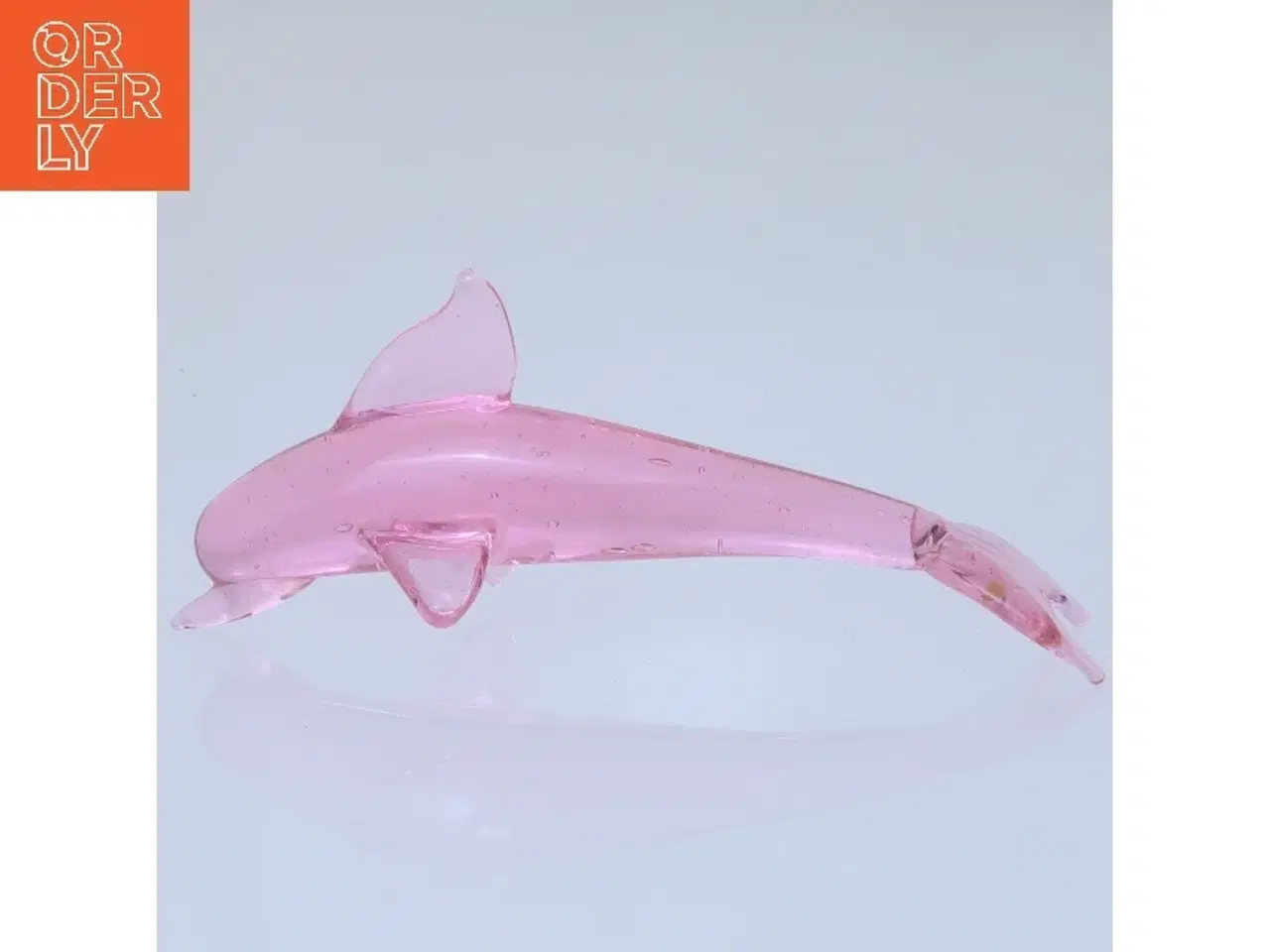 Billede 3 - Glasdelfin pyntegenstand (str. 10 cm)