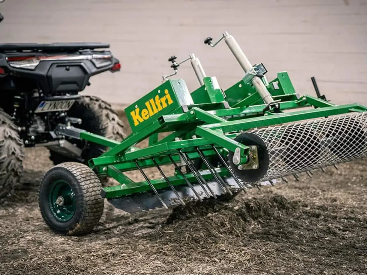 Billede 9 - Kellfri Ridebaneplaner / fabriksny / efterspændt model til ATV og kugletræk / 150 cm bredde