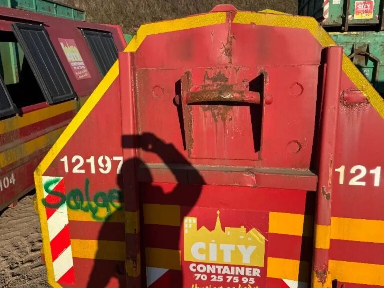 Billede 2 - 1 x 12m3 lukket container og 2 x 24m3 lukket containere