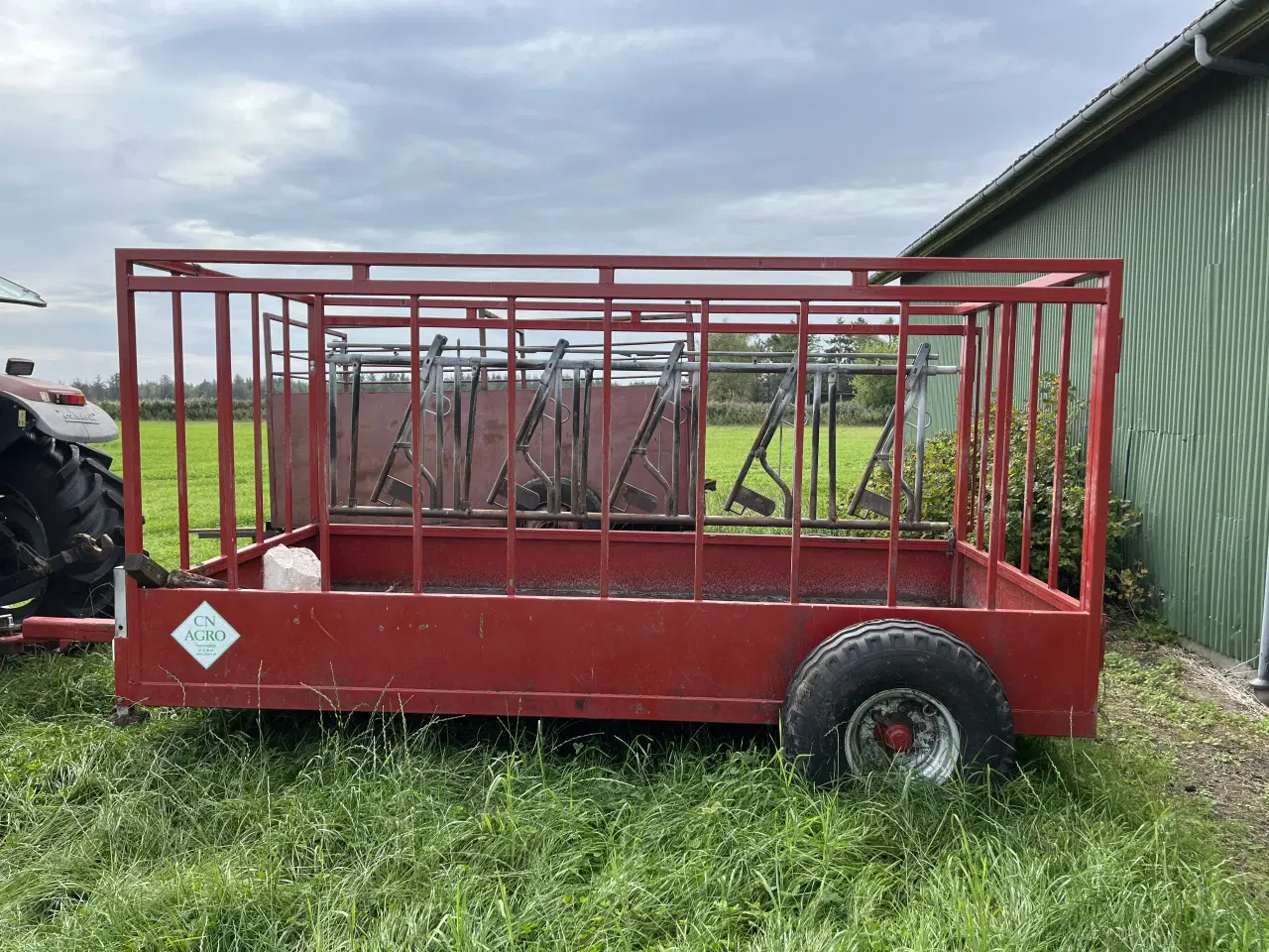 Billede 2 - CN Agro fodervogn med fangegitter 