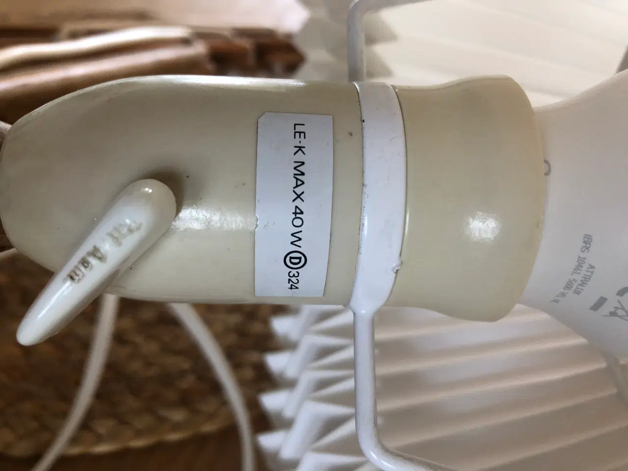 Billede 2 - Le Klint væglampe