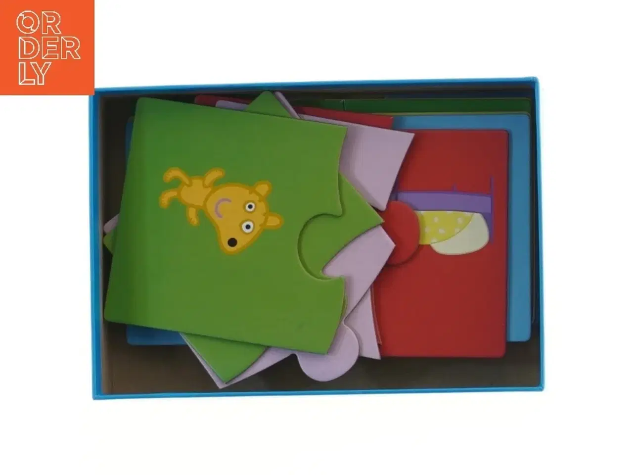 Billede 3 - Peppa Pig godnathistorie puslespil fra Gurli Gris (str. 20x14 cm)