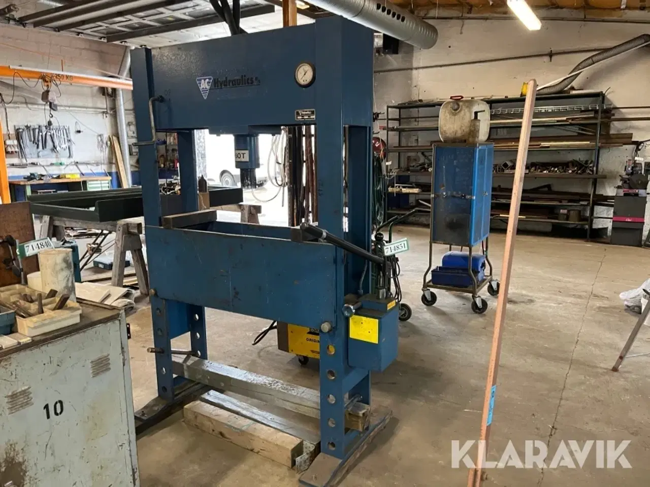Billede 1 - Hydraulisk presse AC Hydraulics P60H