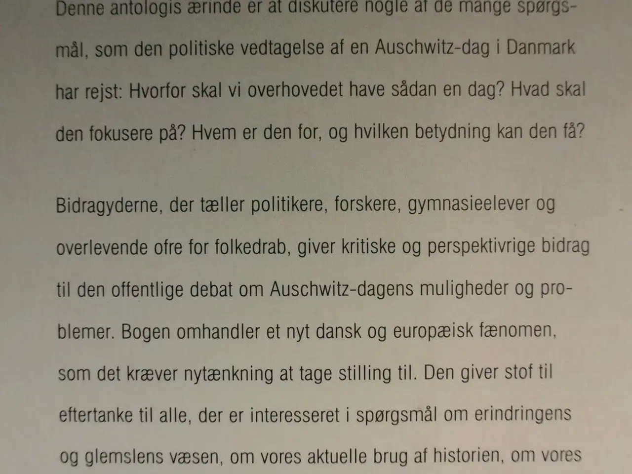 Billede 4 - erindringens fremtid - auschwitz-dag i danmark, re
