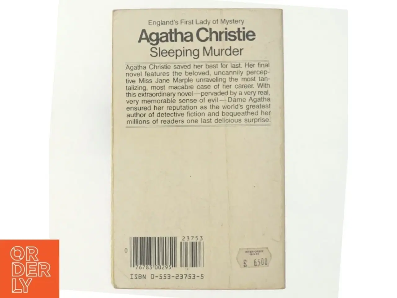 Billede 3 - Sleeping murder, Agatha Christie