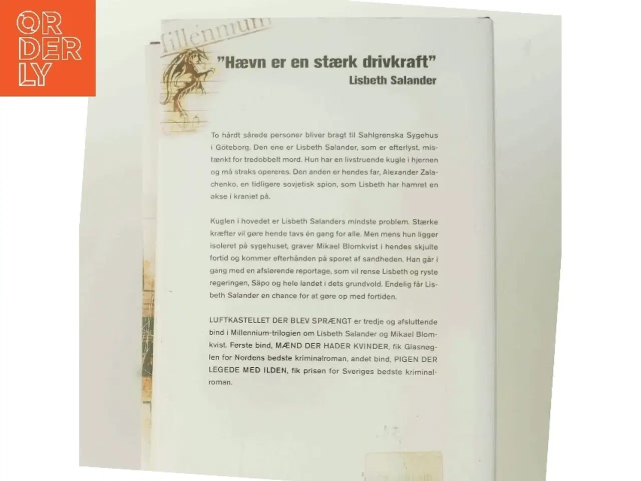 Billede 3 - Luftkastellet der blev sprængt af Stieg Larsson (Bog)