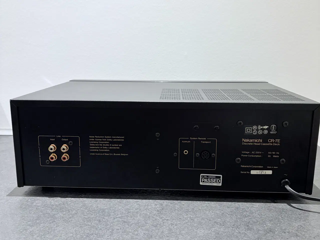 Billede 6 - Nakamichi CR-7E Discrete Head Cassette Deck. 