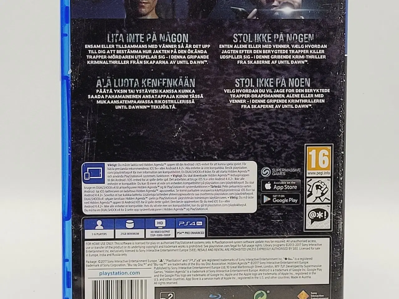 Billede 2 - ⭐️· PS4: Hidden Agenda