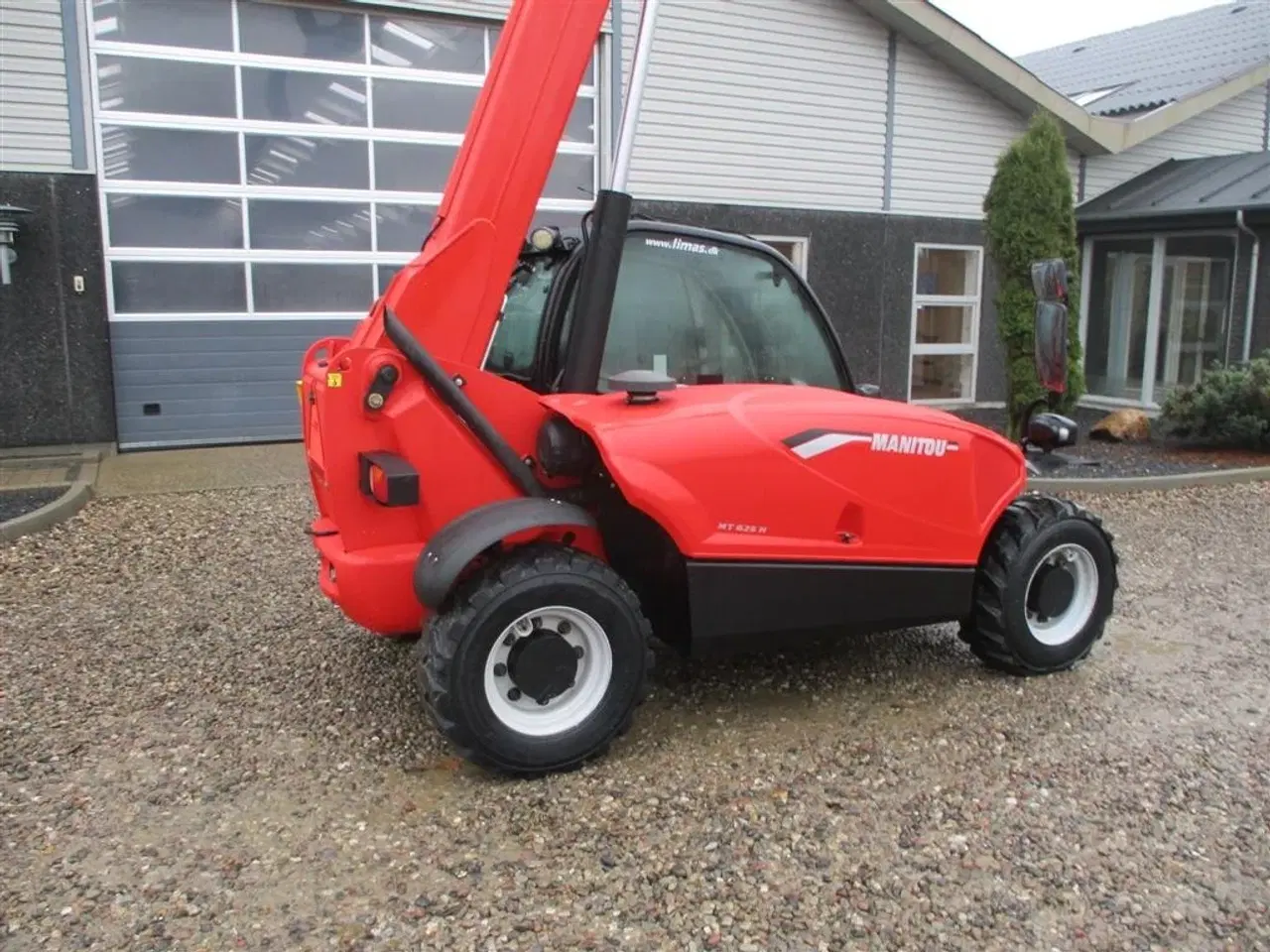 Billede 11 - Manitou MT 625H COMFORT Dansk maskine, med hydrauliske pallegafler.