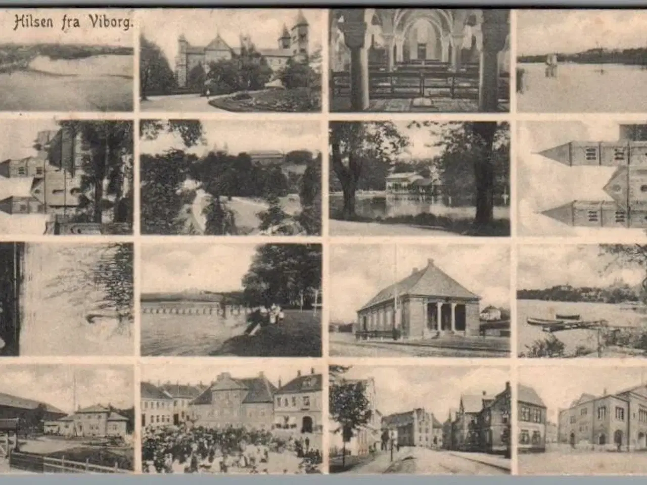 Billede 1 - Hilsen fra Viborg - Postkort - Brugt