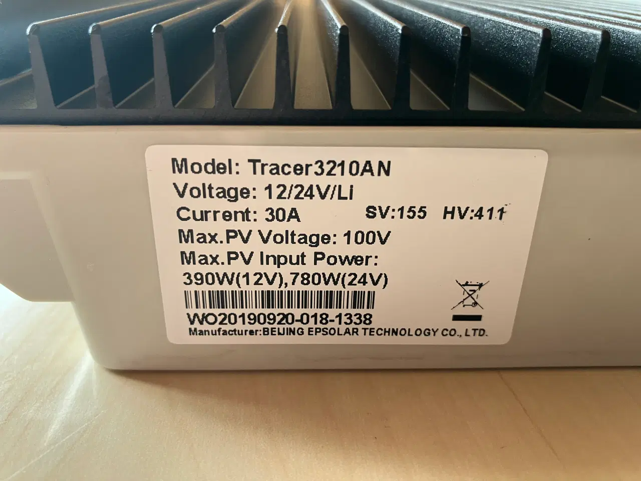 Billede 4 - Epever Tracer 3210AN MPPT solcelleregulator 30A